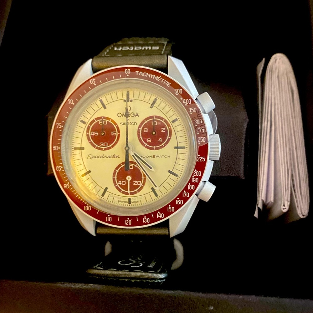 SWATCH OMEGA MOONSWATCH MOON MISSION TO PLUTO